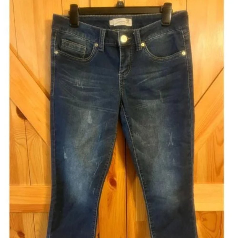 Cropped Capri Jeans
